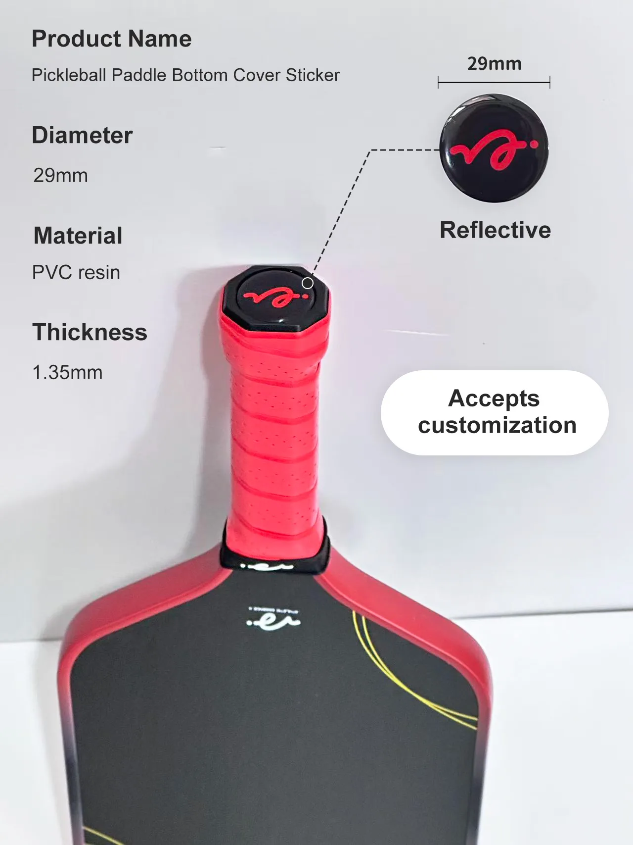 ACE Grip End Cap Stickers