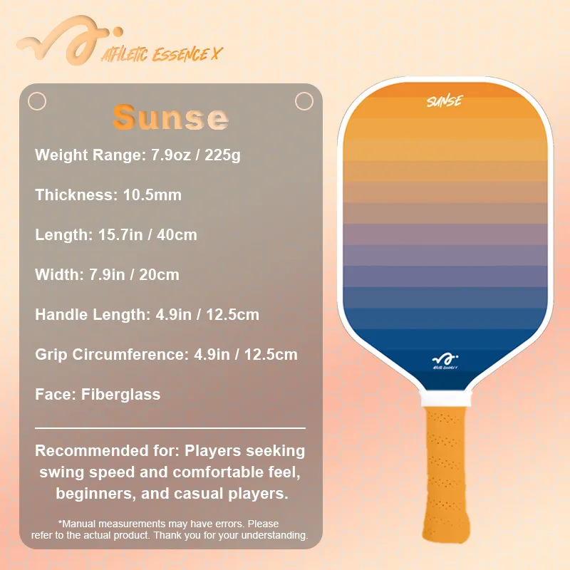 ACE Sunset & Moonrise Fiberglass Paddle
