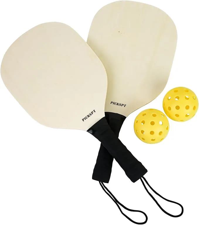 ACE Wooden Pickleball Paddle Set 1